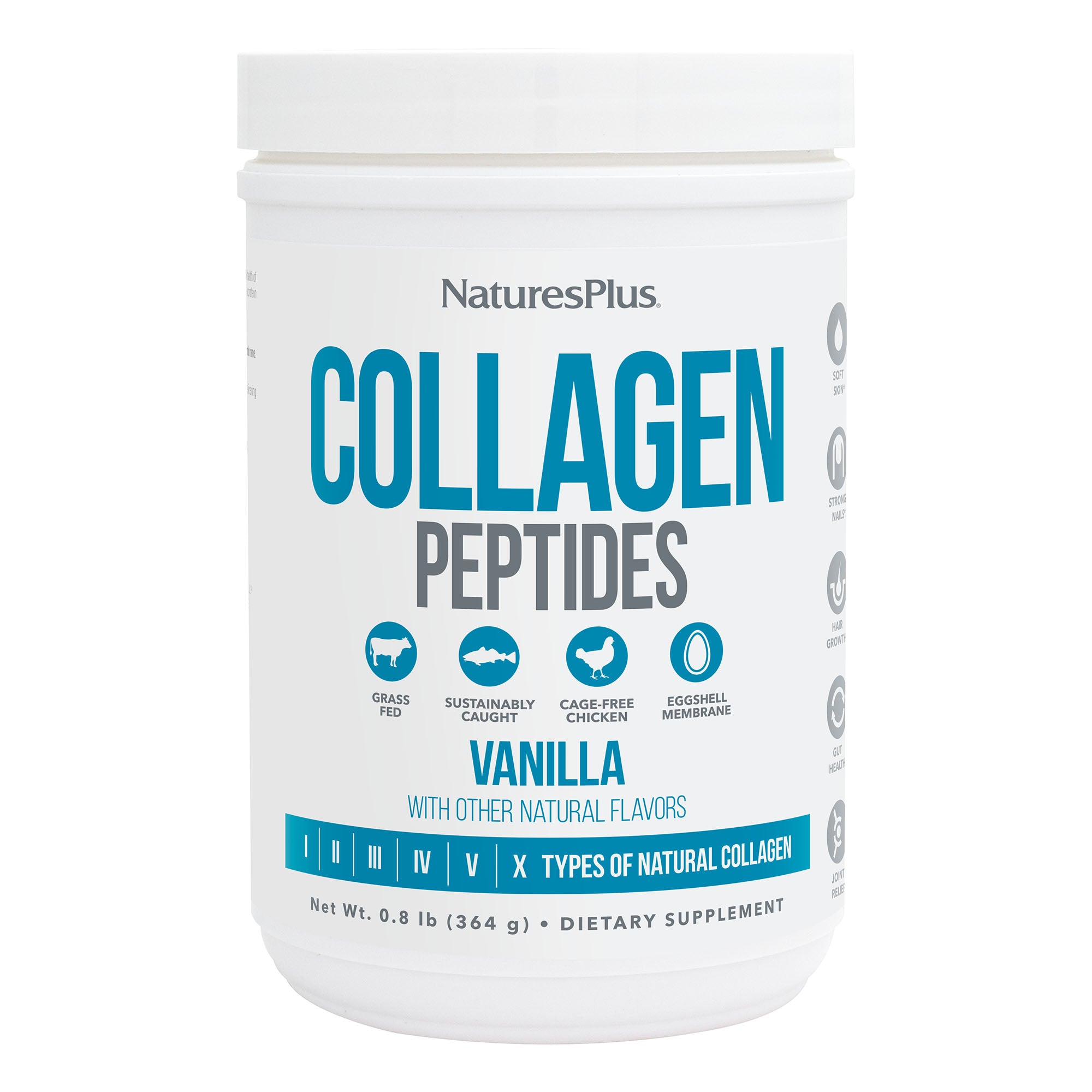 NaturesPlus Collagen Powder Vanilla 0.8lb