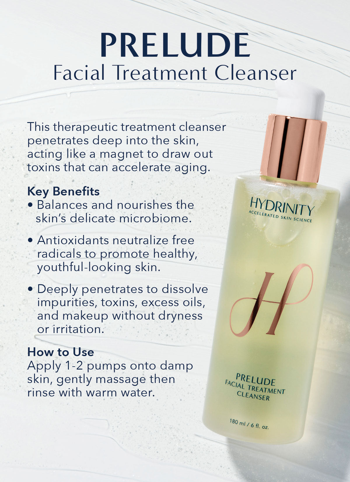 Hydrinity Prelude Facial Cleanser