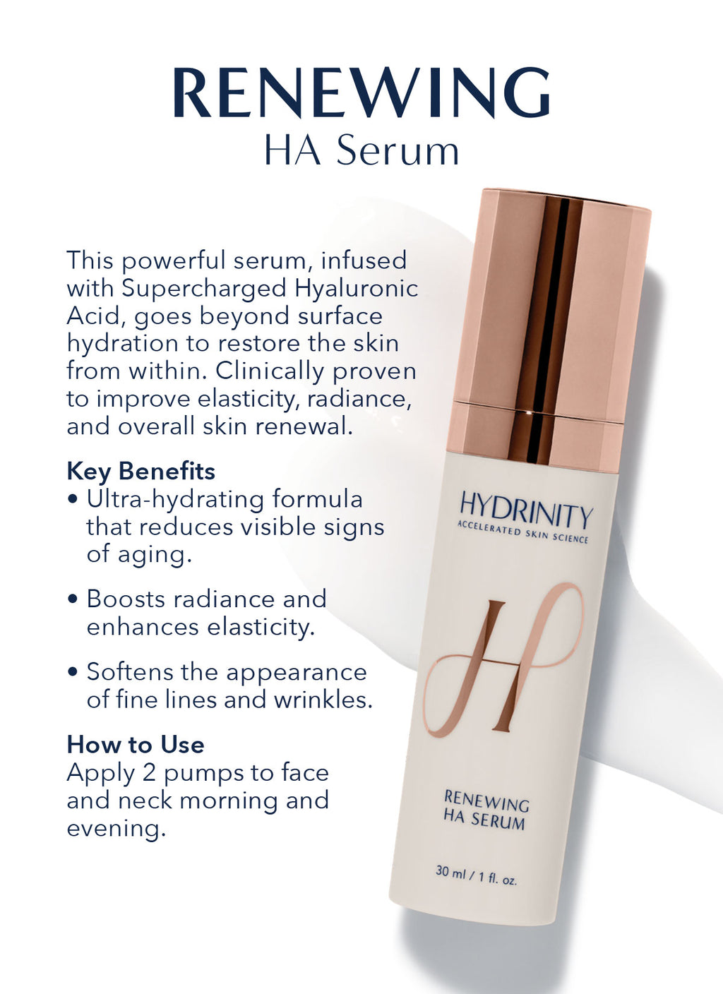 Hydrinity Renewing HA Serum