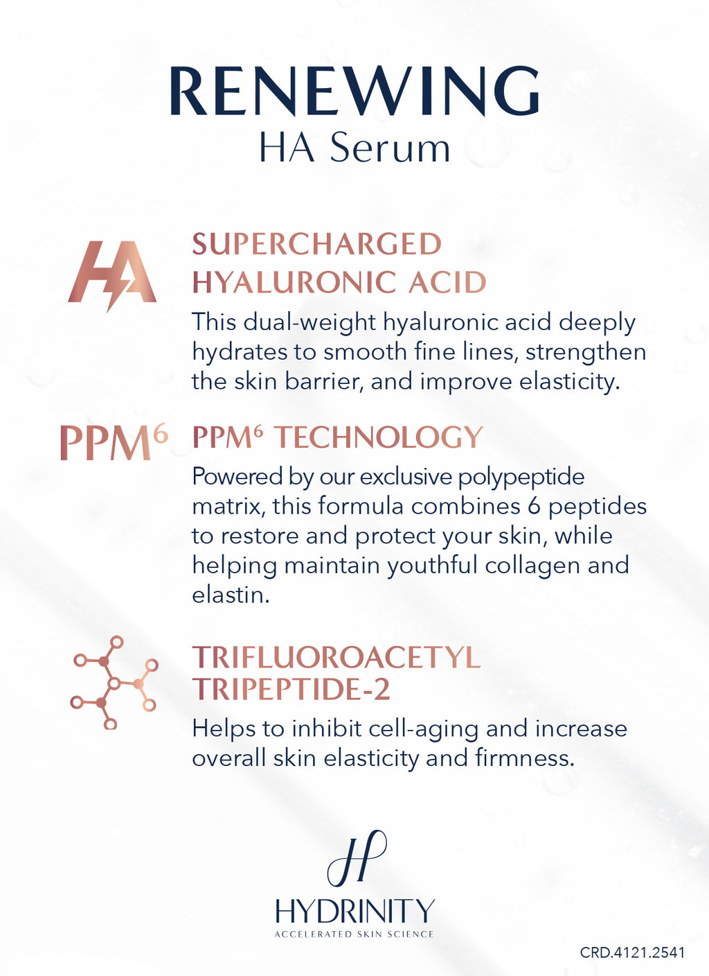 Hydrinity Renewing HA Serum