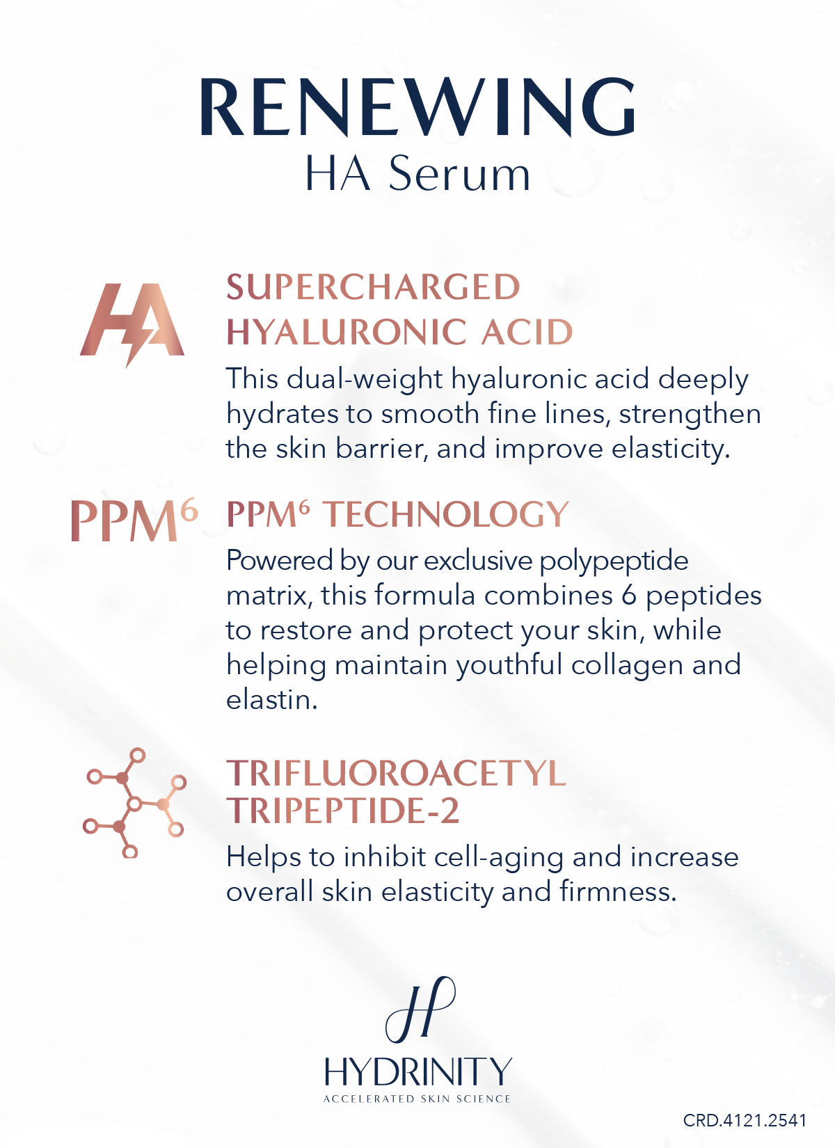 Hydrinity Renewing HA Serum