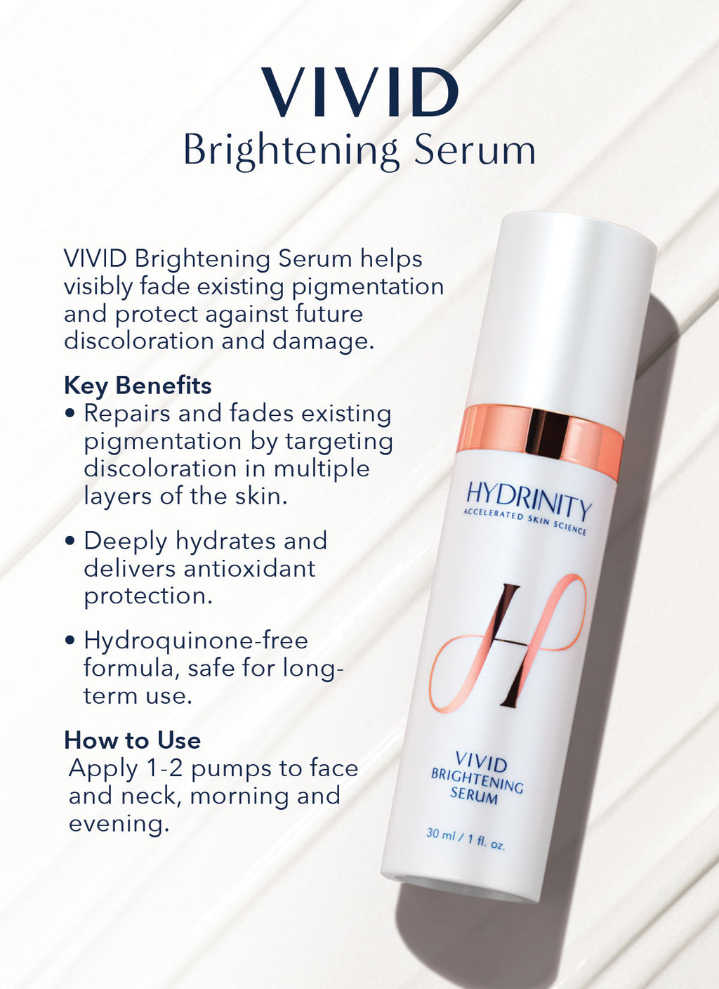 Hydrinity VIVID Brightening Serum
